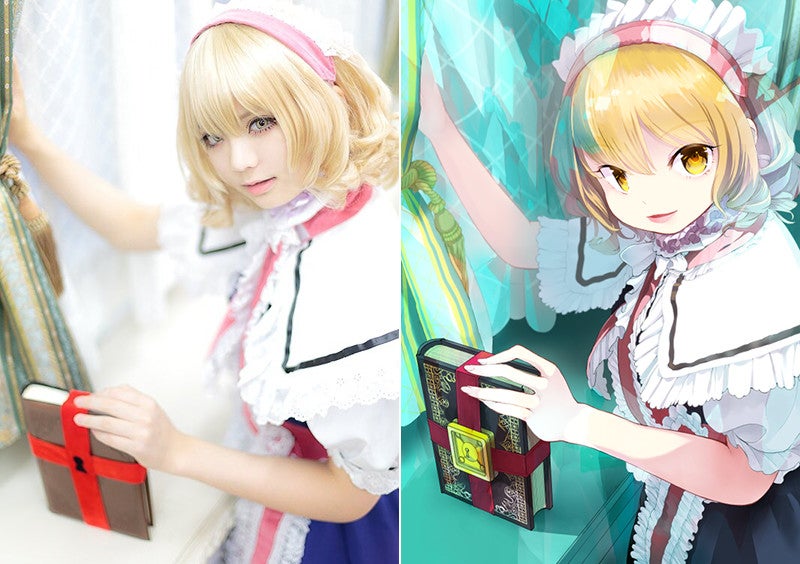 Cosplayers Turned into Drawings