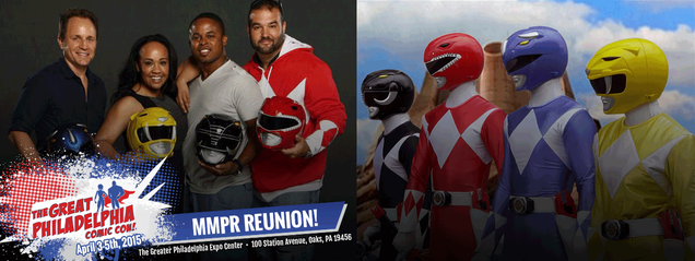 The Original Power Rangers Cast Reunites For The First Time Ever UPDATE