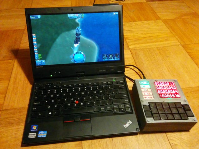 Guy Builds an Actual Working Flight Computer for Kerbal Space Program