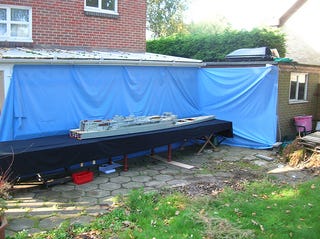 20-Foot-Long Lego Battlecruiser Can Probably Sink Oil Tankers