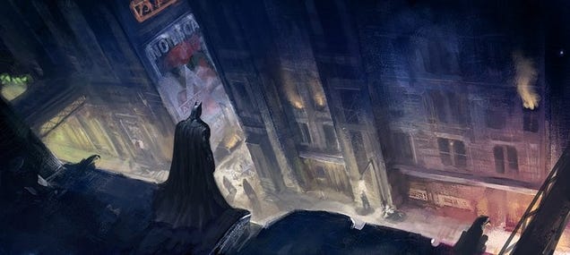 The Beautiful And Bold Concept Art of Batman: Arkham City
