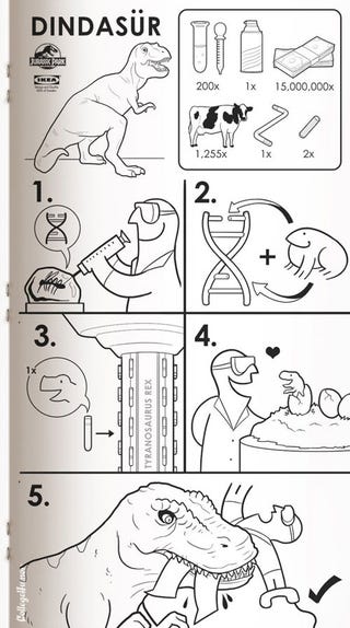 If Ikea Made Manuals For Sci-Fi Movies