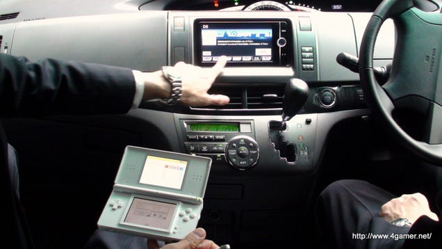Toyota Just Turned the Nintendo DS into a Navigational System