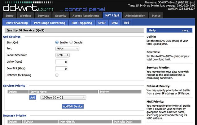 firewall builder ddwrt default iptables