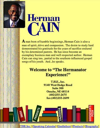 Exploring The Old Websites Of Republican Candidates