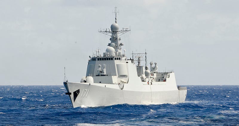 China Sends Message By Having Destroyers Shadow U.S. Ship Past Islands