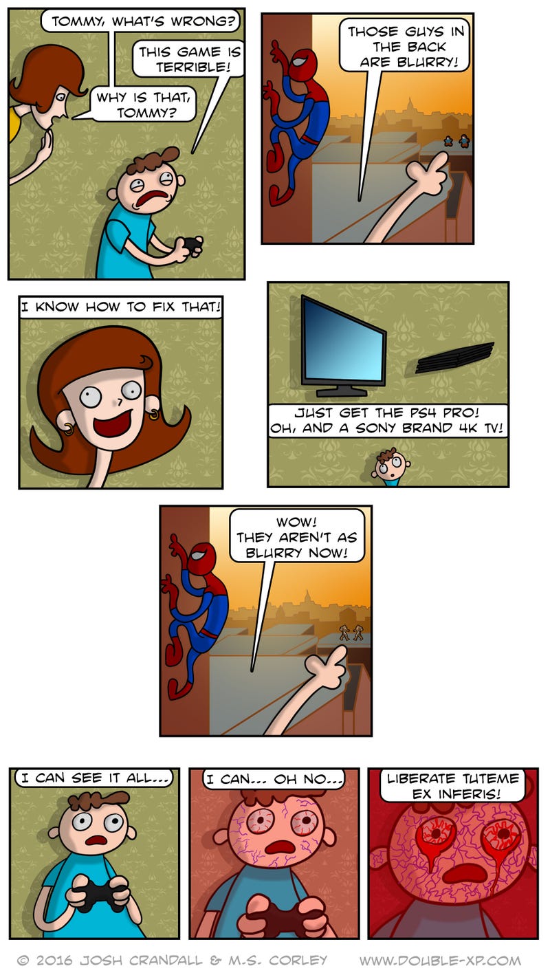 Sunday Comics: Don't Look Now