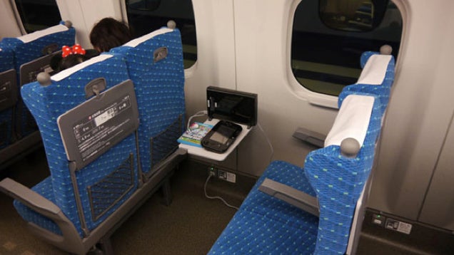Yes, the Wii U Also Works on Japanese Bullet Trains