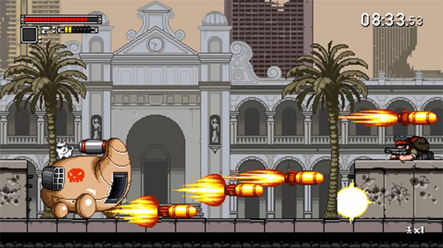If Scott Pilgrim Ever Met Contra, Or Metal Slug...
