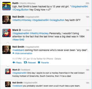 Former New York Rangers GM Neil Smith Wants The World To Know He Doesn't Suck "Nearly As Good As You"