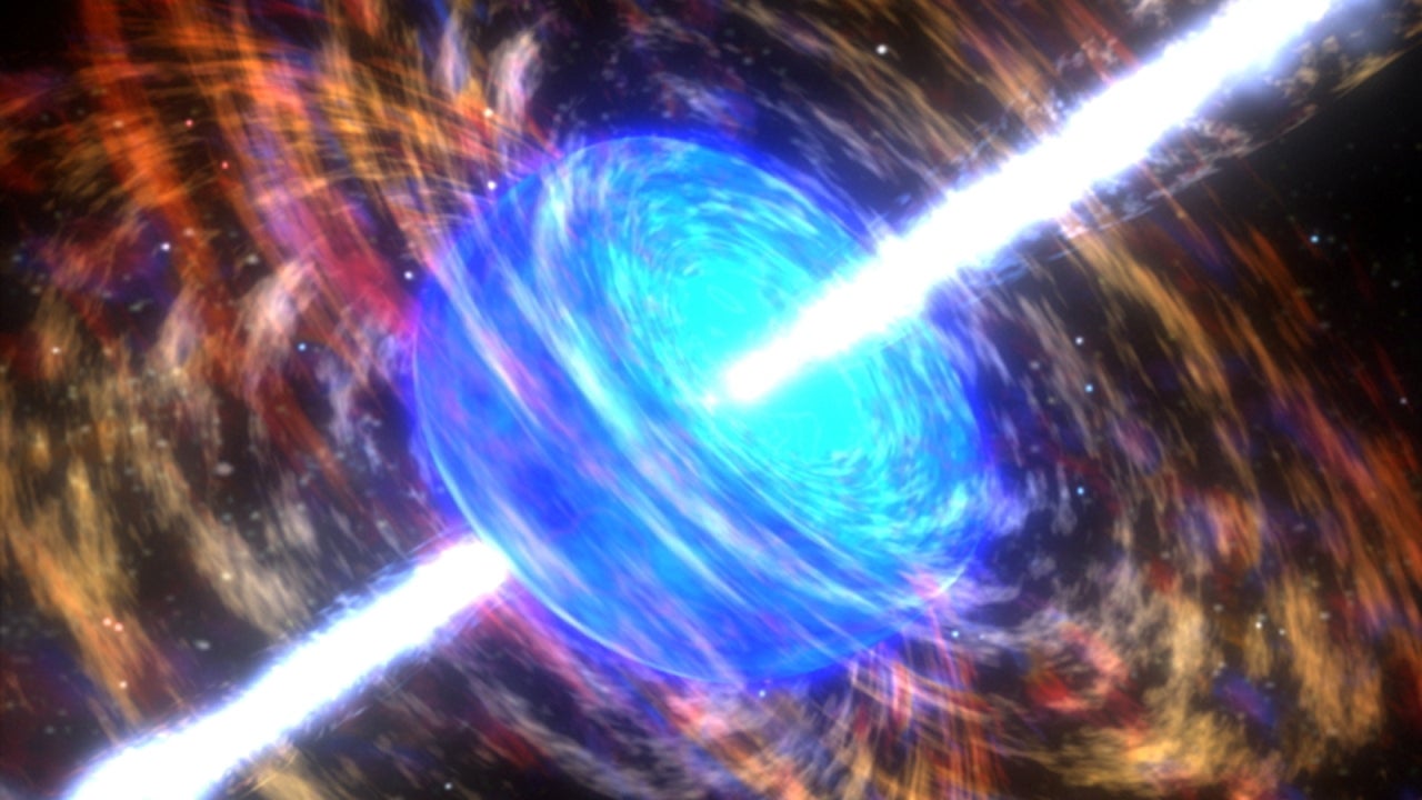 Physicists Create Mini Gamma-Ray Burst in the Lab 