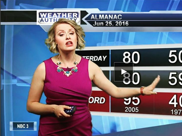 This Meteorologist Is Not in the Mood to Take Shit About Her Outfit Choices, Thank You