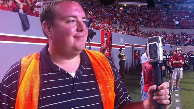 A Silent Service Delivers the Sound of Saturday to NCAA Football