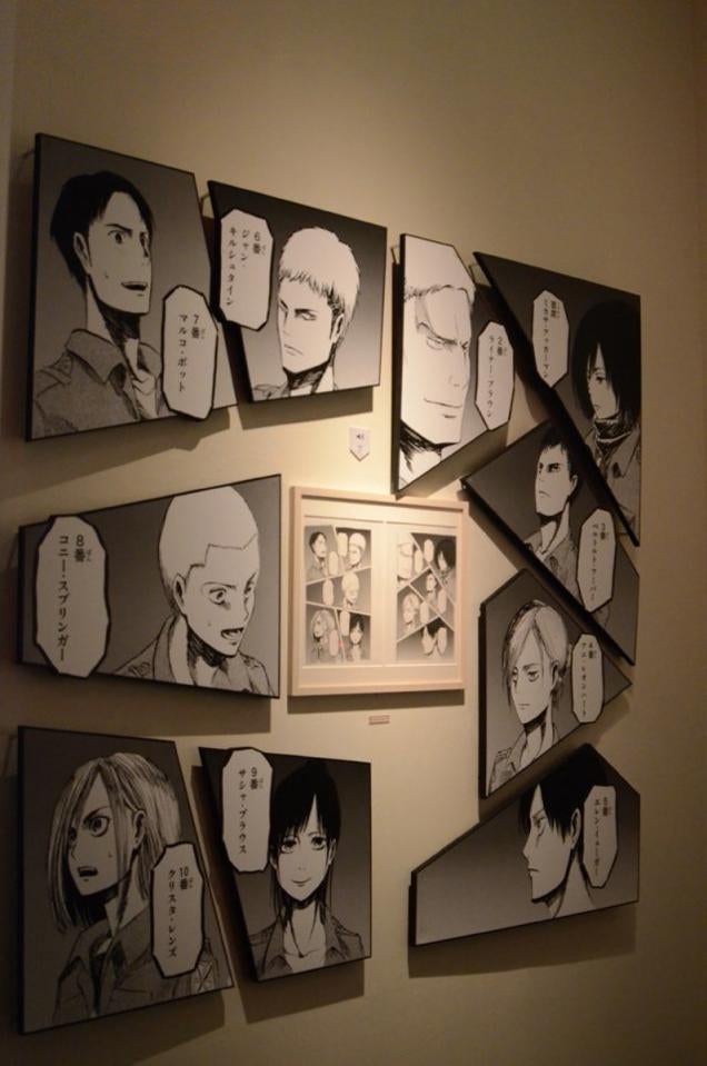 First Look Inside the Attack on Titan Exhibit