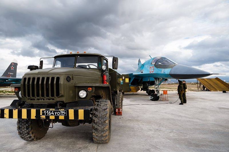 Watch The Kremlin's Warplanes Hightail It Out Of Syria And Back To Mother Russia