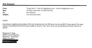 "Am I Sick? Are We All Sick?": Overwrought Things The Media Wrote To Auburn's PR Guy During Cam Newton's Wild 2010 Season