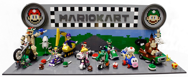 Bowser Would Easily Win LEGO Mario Kart
