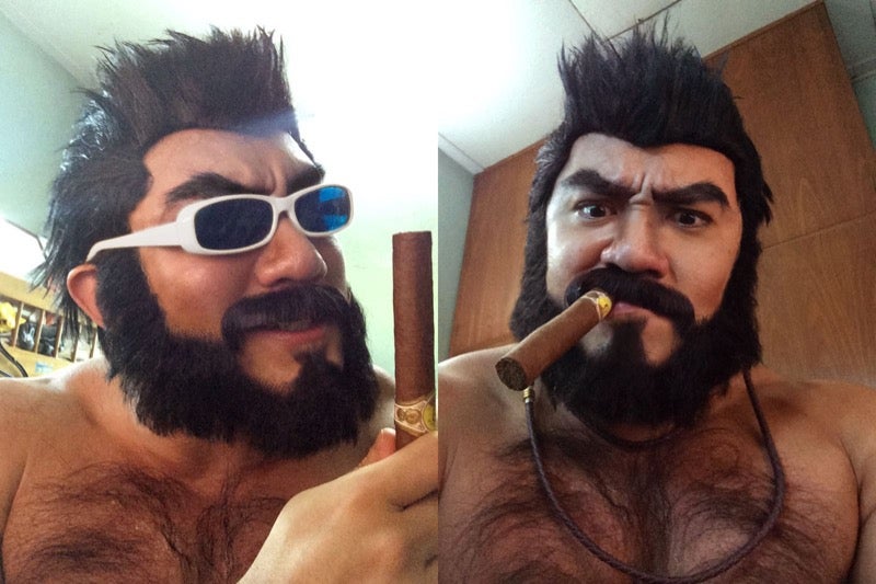 Enormous Muscles Sure Help with Cosplay