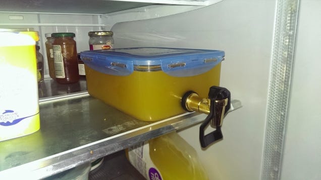 Make a DIY Custom Drink Dispenser for Your Fridge