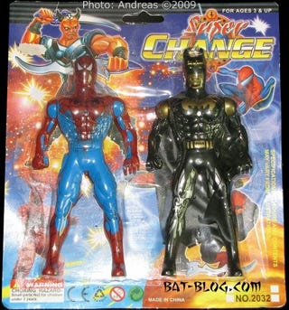 The bootleg Batman art of Asia