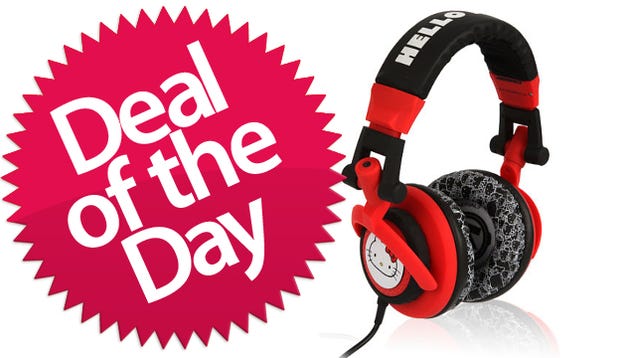 These Hello Kitty DJ Style Headphones Are Your Cuteness Deal of the Day