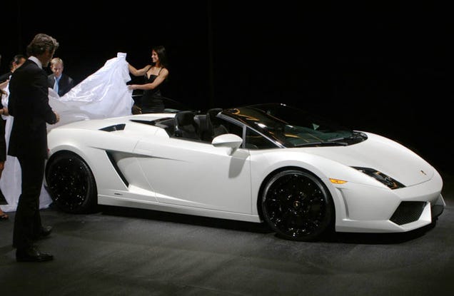 Lamborghini Gallardo LP 560-4 Spyder Live Unveil, More Details