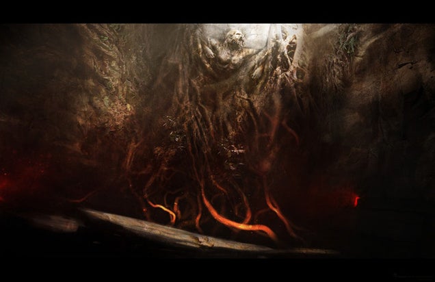 Wrath of the Titans concept art is mythic nightmare fuel
