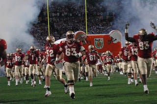 Florida State Prepares For Boston College... By Thumping Some Black Frat Boys?