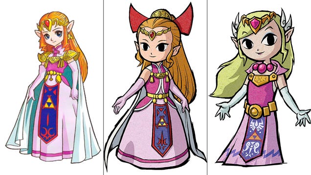 Zelda se hace mayor: así han cambiado sus personajes en 28 años