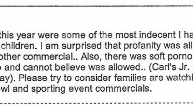 Sex And Dead Children: Every FCC Viewer Complaint About The Super Bowl