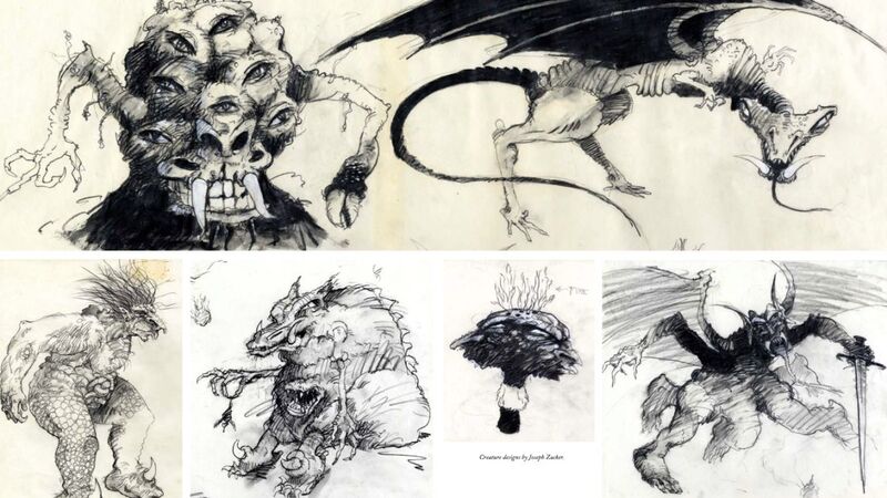 Absolutely Stunning Concept Art from Ralph Bakshi's Animated Lord of the Rings