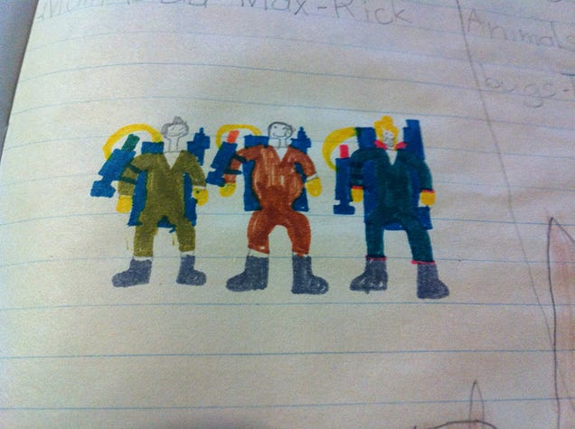 A Child's Sketchbook From the 1980s, Preserved For the 21st Century