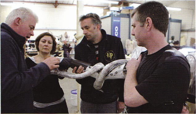 New behind-the-scenes Prometheus images shine a light on that horrific "birth" scene