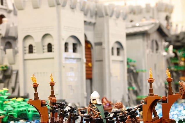 That's How You Build A Giant LEGO Castle