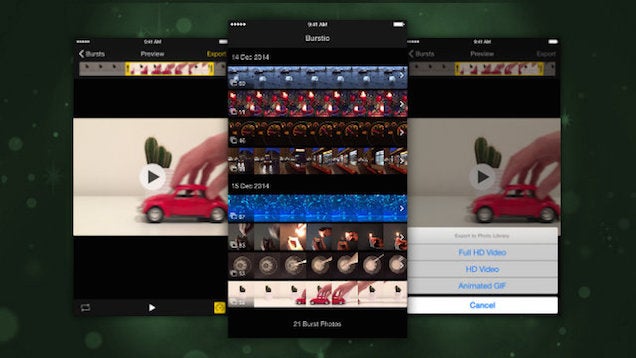Burstio Turns iOS Burst Photos Into GIFs