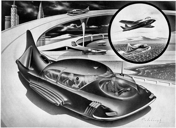 space age cars 1950s ameirca