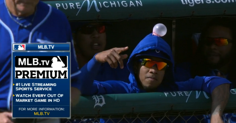 The Royals Got Yordano Ventura With The Old Hoodie Gum Trick