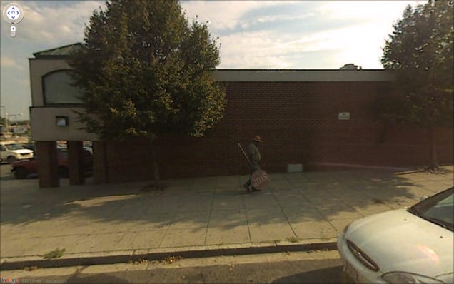 Weirdo Google Street View scenes invade the realm of high art