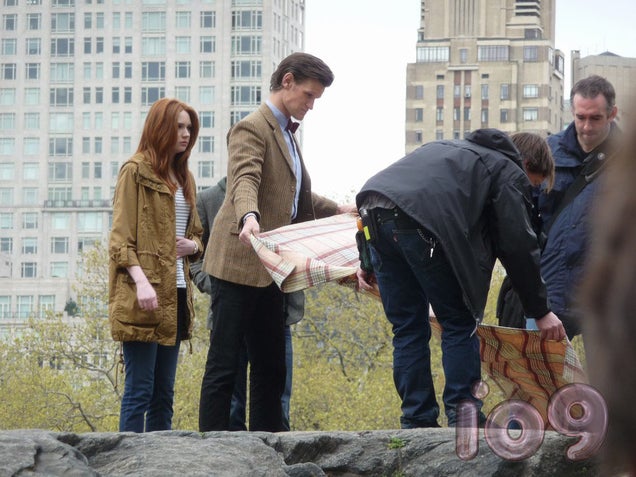 Exclusive Photos from Doctor Who's New York Set