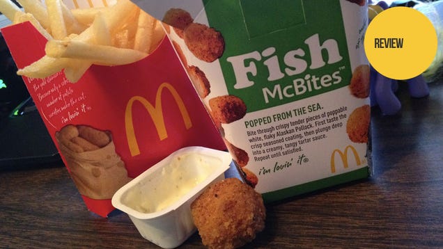 McDonald's Fish McBites: The Snacktaku Review