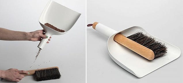 Dustpans Should Have Been Designed With Funnels From Day One