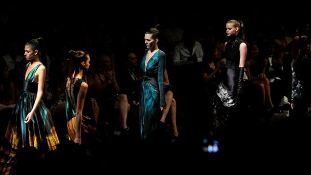 The Dior Show Closed With Karlie Kloss's Naked Ass