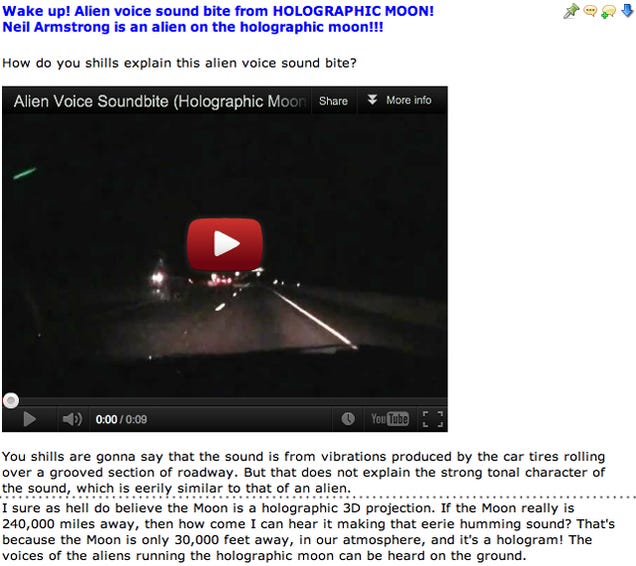 'Neil Armstrong - LYING PIECE OF MASON SH*T: Good RIDDANCE': Moon Truthers Mourn a Legend