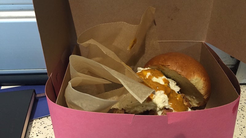 Which DNC Chicken Sandwich Made a New York Times Reporter Sick?