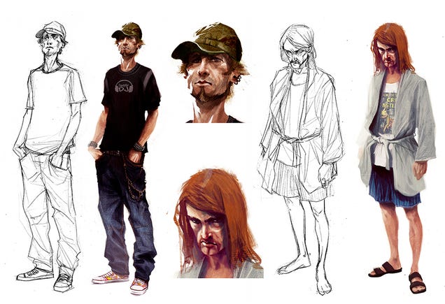 Bikini Cowgirls, Heavy Rain and British Zombies Lead This Concept Art Parade