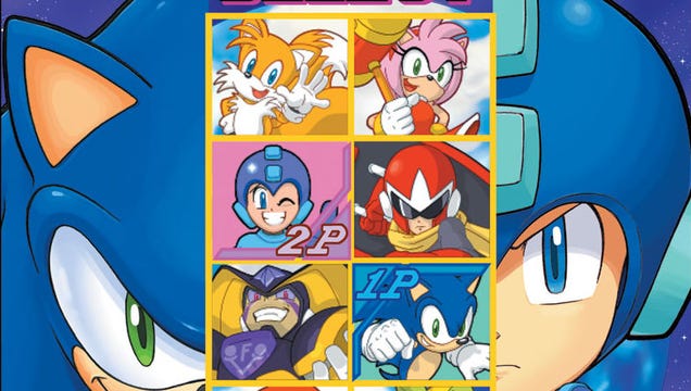 The Sonic/Mega Man Comics Crossover Might Be the Closest We Get a Sega vs. Capcom Throwdown