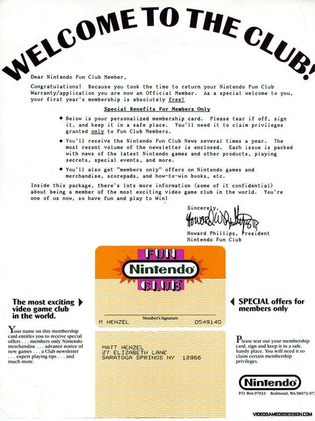 Remembering Nintendo's Other 1980's Magazine, The Nintendo Fun Club