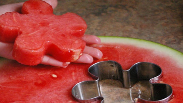 Cut Out Fruit With Cookie Cutters For Easy To Eat Snacks 