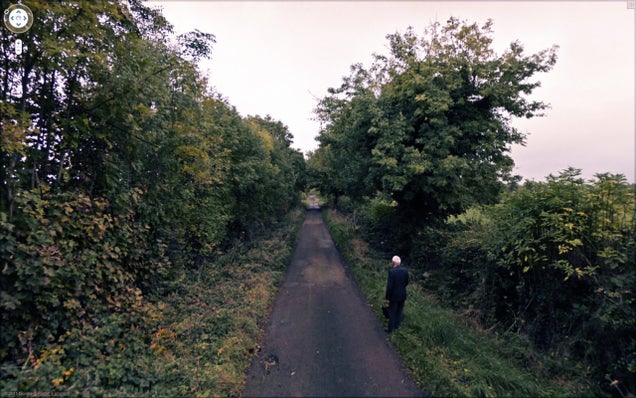 Weirdo Google Street View scenes invade the realm of high art