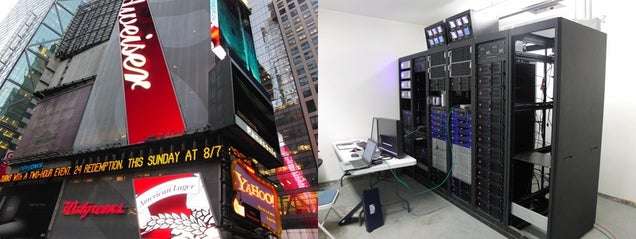 The Insane Hardware Driving the World's Biggest LED Billboard